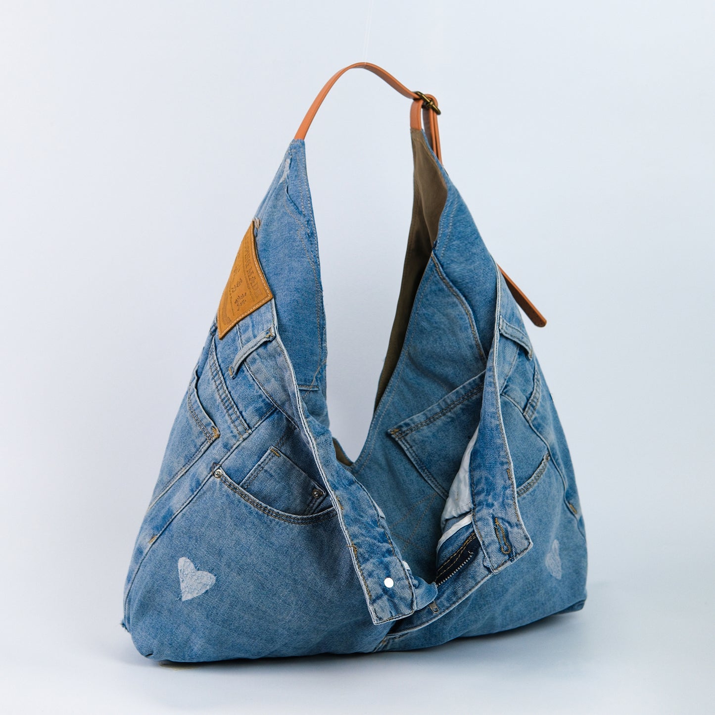 Trio三角包（牛仔款）