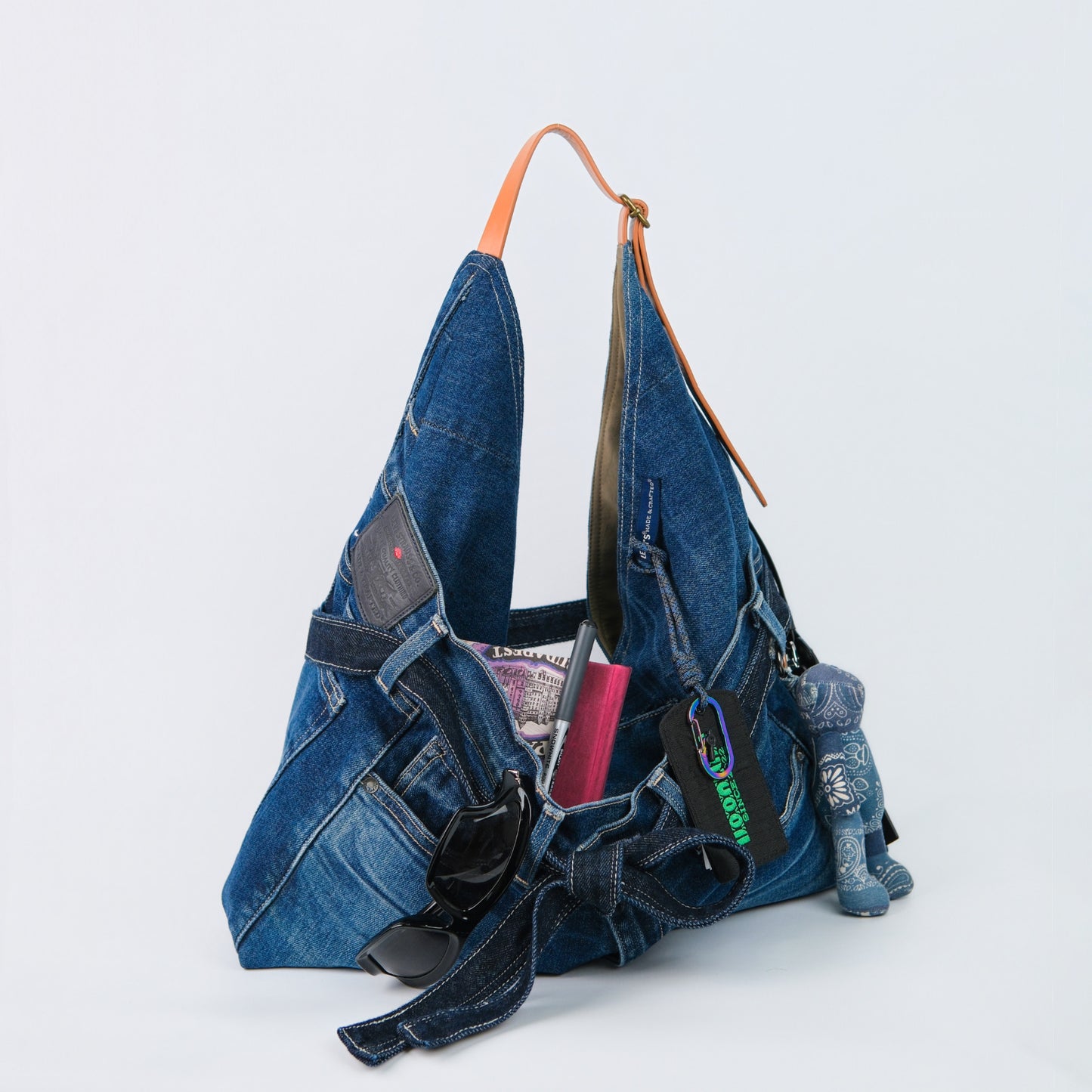 Trio三角包（牛仔款）